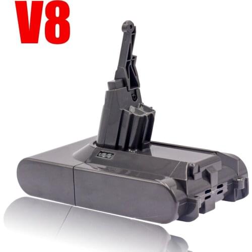 21.6v 3.0ah For Dyson V8 Series Fluffy Absolute SV10 Handheld Vacuum Cleaner Lithium Ion Battery High Power Power Battery Filter