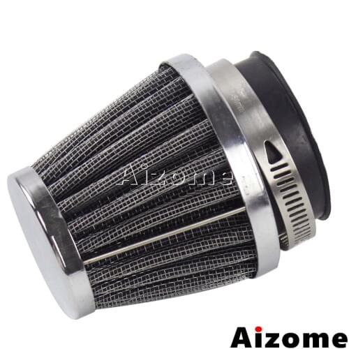 Universal Motorcycle Air Filter Intake Filter 48mm Mushroom Air Cleaner For Honda Suzuki Kawasaki Yamaha KZ GS ATV Scooter