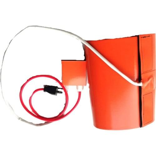 220v 800w 255*520*1.5mm Silicone Heater for warm the spools 1500mm lead wire