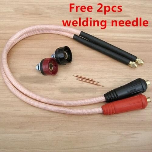 25 Square DIY Spot Welding Machine Welding 18650 Battery Round Head Handheld Spot Welding Pen WITH 2pcs welding needle