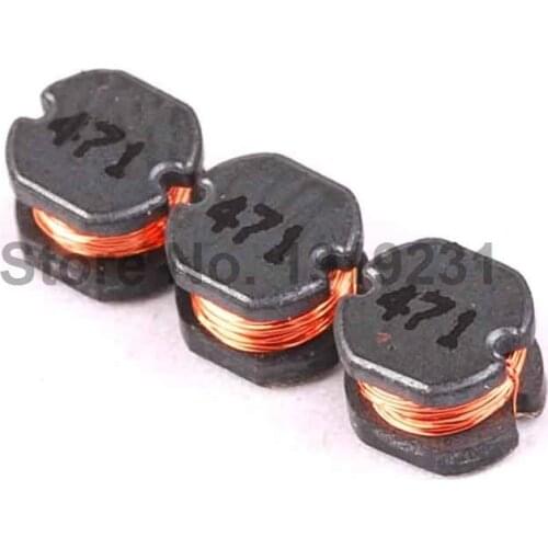 50PCS CD43 470UH(471) SMD Power Inductor 4*4*3MM