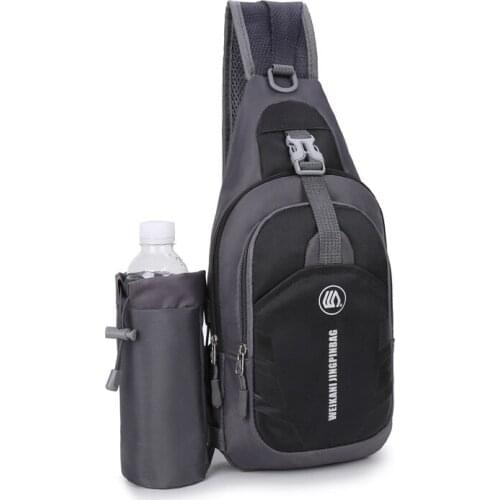 Climbing Hiking Chest Bag Men Mountaineer Running Bag Women Sport Shoulder Pack Multi-Function Travel Sports Messenger Blosa