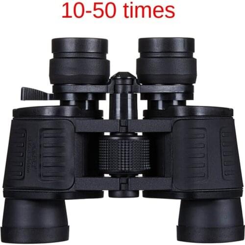 Binoculars Telescope 10-50X50 High Clarity with Light Night Vision Powerful Binoculars for Outdoor Hunting Optical Telescope
