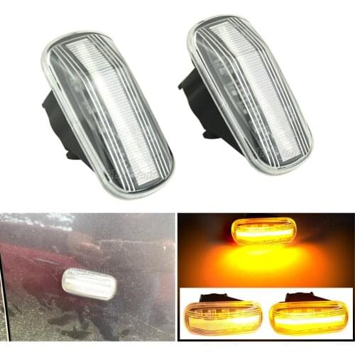 Side Marker Light LED Dynamic Turn Signal Sequential Lamp For Acura Integra RSX NSX NA1 NA2 for Honda Accord Civic Fit Jazz CRV