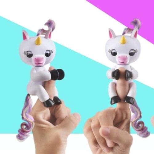 Unicorn Party Wedding Gifts for Guests 1Pcs Kawaii Squishy Unicorn Fingertip Toy for Children Adults Relieves Stress Anxiety,W