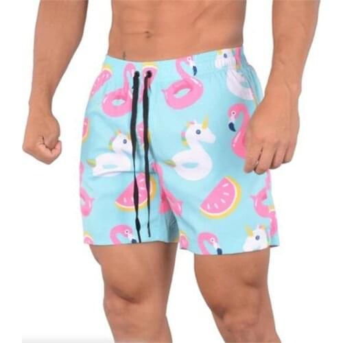 2020 Summer New style Zip pocket men Shorts 3D Sports Shorts men Fitness sportswear Male Running Quick dry Swim Gyms Short Pants