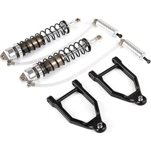 Metal Front Shock 10MM with Hydraulic Abdominal Cavity for 1/5 Hpi Rofun Baha Km Rovan Baja 5B Truck Toys Parts