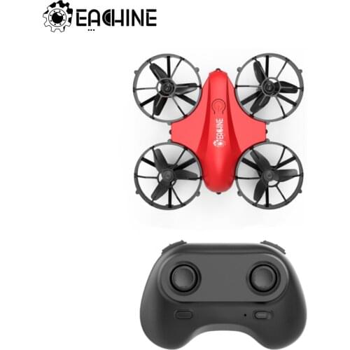 Eachine E008 Mini Drone 2.4G 4CH 6 Axis Headless Mode Infrared Obstacle Avoidance 360 degree roll RC Quadcopter RTF Dron Toys