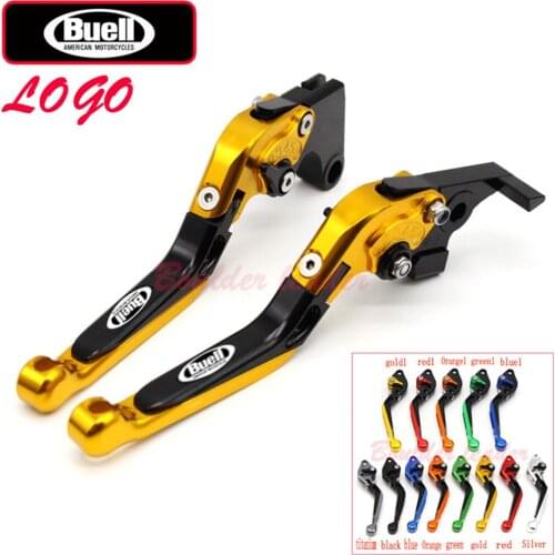 Motorcycle Folding Extendable CNC Moto Adjustable Clutch Brake Levers For Buell X1 Lightning 1998 1999 2000 2001 2002