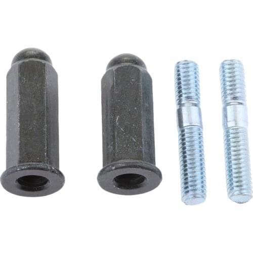 MagiDeal Exhaust Stud Nuts M6 Bolts Set for 110 125 140 160 200cc Pitbike
