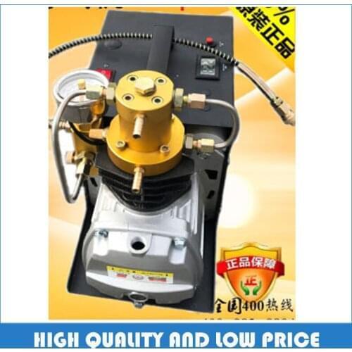 Set pressure 1.8kw Single Cylinder 30mpa Water-cooled Air Pump 220v 68