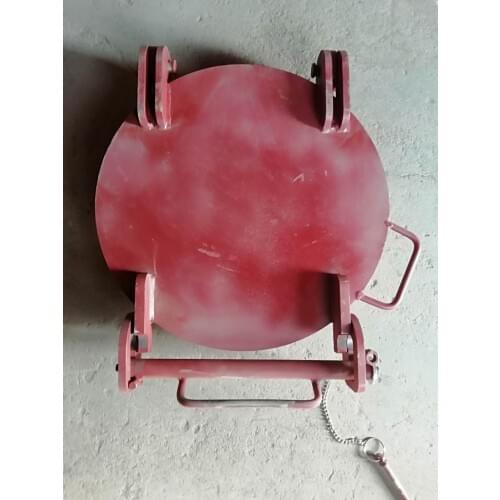 Bulk cement tank car parts tank mouth assembly a kick tank mouth convenient tank mouth lid aluminum alloy tank port