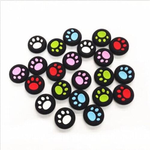 2pcs/lot Cute Silicone Thumb Grips Cover for Switch NS Analog Stick Caps Skin for Joystick Skin Grip