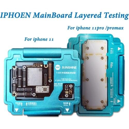 Sunshine t-004 iphone 11/ t-005 11 pro /11 pro max middle motherboard tester