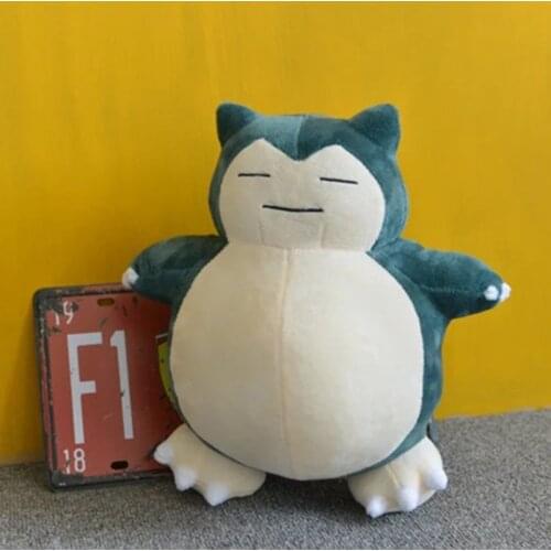 TAKARA TOMY Pokemon Go Anime Dolls 12inch\"30cm Snorlax Plush Toys Stuffed Toys Christmas Pokémon Monster Plush Gifts for Kids