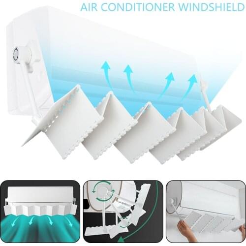 Fordable Air Conditioning Windshield Anti-direct Blowing Air Deflector Household Conditioning Baffle Conditioning Accessories