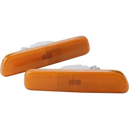 1 Pair Front Bumper Corner Side Marker Lamps Lights 12V 5W Fit for Lexus RX300 1999 2000 2001 2002 2003 81740-48010 81730-48010