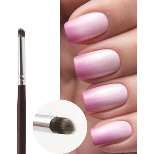YZWLE 1 Pcs Professional Nail Art Brush / Nails Gel Polish Brush Gradual Color Blooming Nail Drawing Pen 02