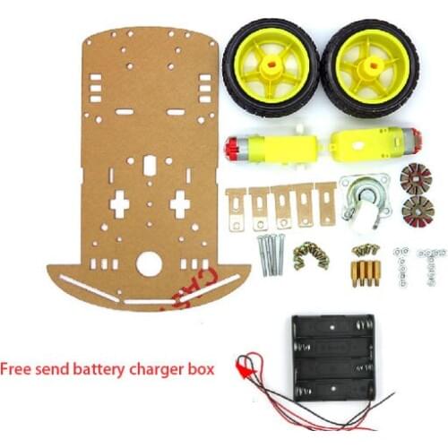 Cduino Smart Intelligent Car Chassis Learning Suite Special Acrylic Board Battery Box Pack UNO R3 1280 328 RC diy