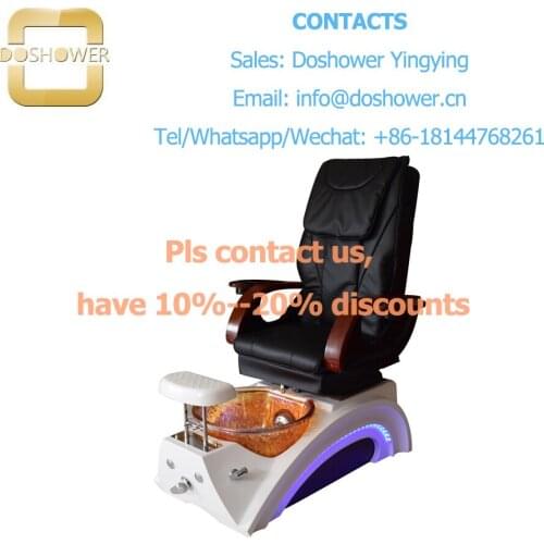 Doshower spa salon furniture of foot pedicure basin with pedicure liner