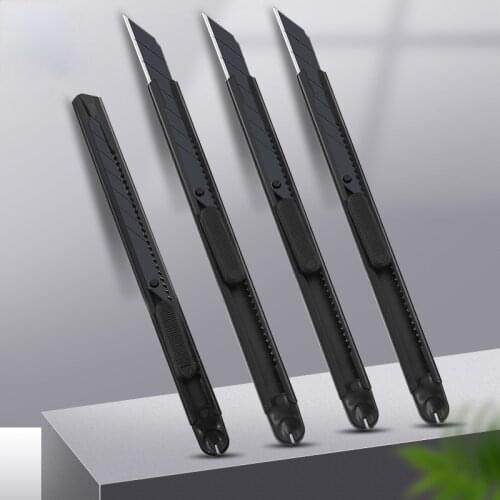 MINI Stainless steel Art Knife Paper Cutter Metal Blade Push type Self-Locking Paper cutting knife School Supplies Office Tool