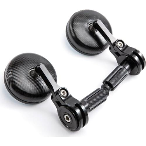 Motorcycle Handlebar Mirror Rearview Motorcycle Bar End Mirrors For Honda cb500x pcx msx 125 shadow r1200gs For Yamaha MT09 MT07