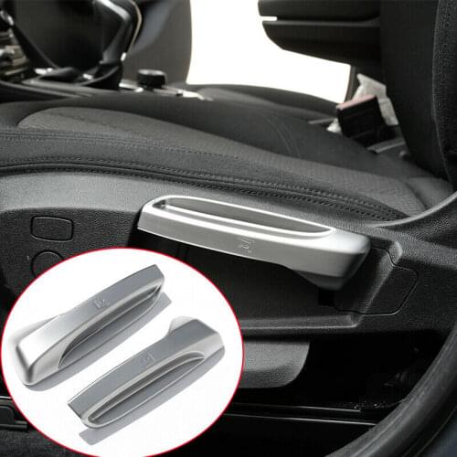 2pcs Seat Adjustment Cover Trim for BMW 118i New 1 2 Series F20 218i 2016-2017