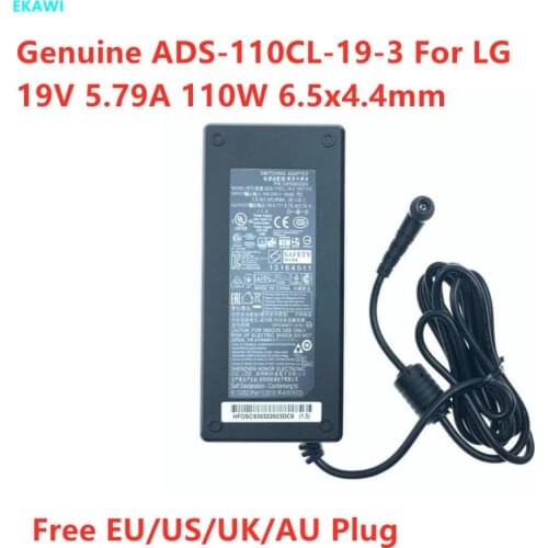 Genuine ADS-110CL-19-3 190110G 19V 5.79A 110W AC Switching Adapter For LG PF1500G 34UC98 34UM88P MONITOR Power Supply Charger