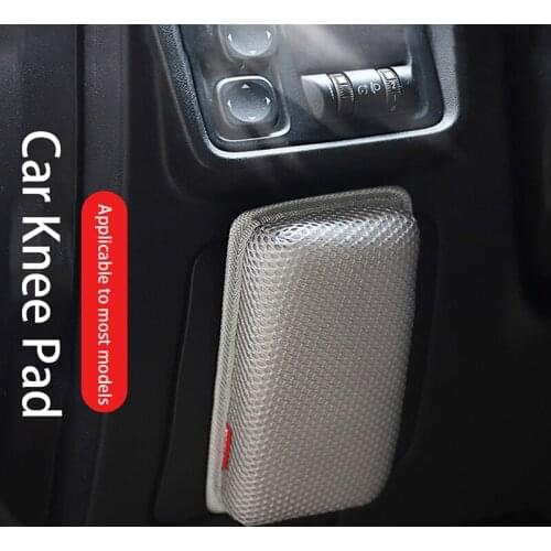 Universal Leather Knee Pad for Car Interior Pillow Comfortable Elastic Cushion Leg Pad Thigh Support Car Accessories