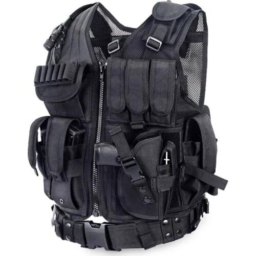 Yakeda Custom Lightweight Military Tactical Vest Airsoft Chaleco Tactico Comfortable Breathable Mesh Duty Vest