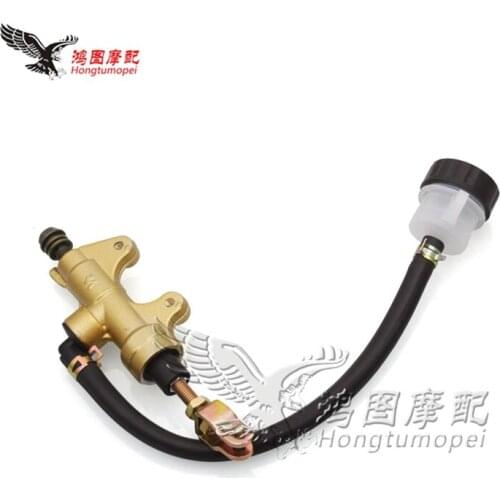 Master Slave Rear Hydraulic Motorcycle Disc Brake Caliper Cylinder Pump For Kawasaki ZXR250 ZXR400 ZXR750 ZX-6R 636 ZX-9R ZX-10R
