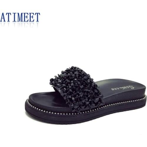 Women Slippers Shoes Summer Footwear Fashion Female Outside Slides Woman Sandals Beach Shoe