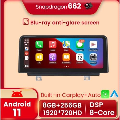 10.25'' Android 11 8G+256G Car dvd radio player GPS Navigation For BMW F20/F21 1 series (2013- 2017) original NBT system carplay