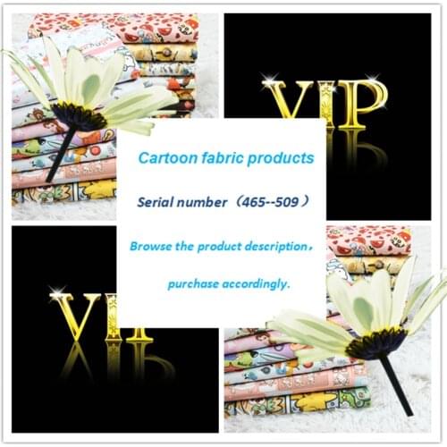 (465-509)Cartoon cotton printed clothing hand-made bag doll background fabric Designer fabric