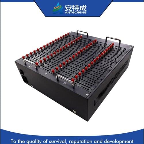 64 port bulk sms gsm modem with M35 module, 64 port gsm modem pool with IMEI change