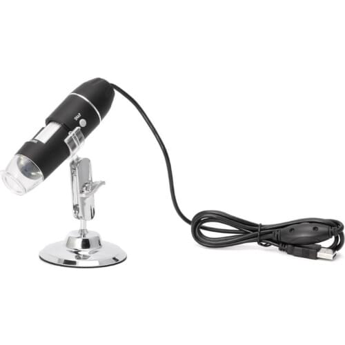 8LED 1600X HD Digital Handheld Digital Microscope Industrial Medical Microscope Magnifier Electronic