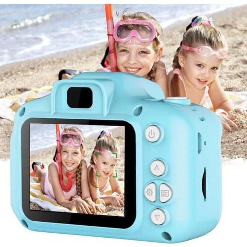 Childrens Digital Camera Mini Video Small SLR Sports Toy Camera Game Cartoon Taking Pictures L6S4