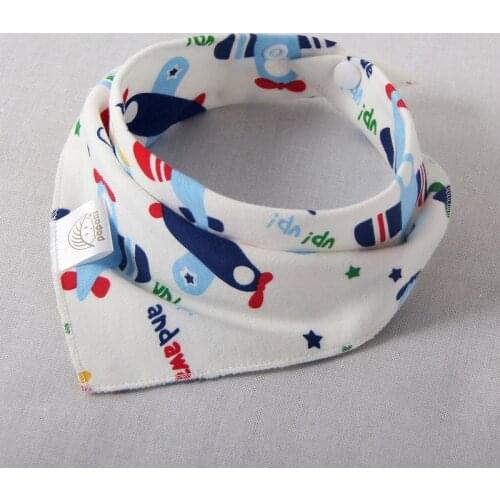 Baby Bibs Cotton Baby Feeding Apron Triangle Cute Baby Bibs Girls Boys Cartoon Feeding Scarf Bib Collar Bib Burp Cloth