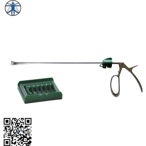 Laparoscopy surgical instrument green color hem-o-lok clips laparoscopic instrument