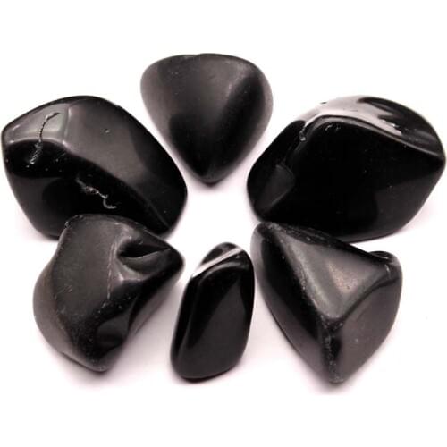 2-4cm Natural Black Obsidian Crystal Gemstone Collectibles Rough Rock Mineral Specimen Healing Stone Decoration for Fish tank D3
