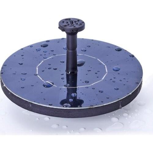 Mini Solar Powered Fountain Garden Pool Pond Solar Panel Floating Fountain Garden Decoration Water Fountain Drop Shipping