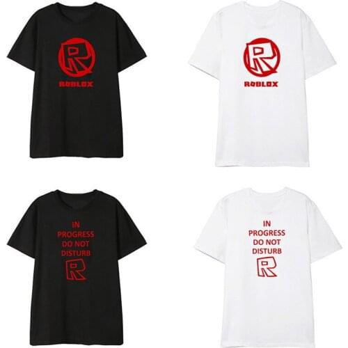 Robloxing Fashion Shirt Youth Adult Shirt Male Female Tee Shirt 2021 Summer New Print Short Sleeve Men Cool T
