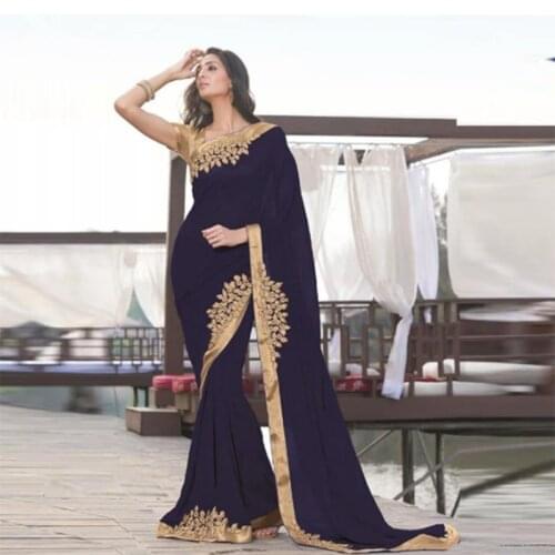 Charming Dark Blue Mermaid Arabic Evening Dresses In Dubai Women One Shoulder Moroccan Kaftan Embroidered Islamic Prom Gowns