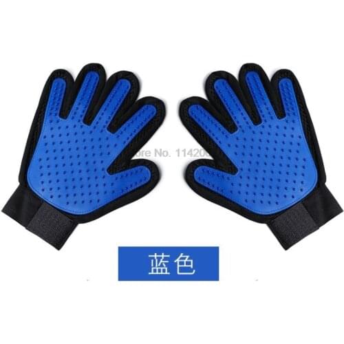 300pcs Pet Glove Cat Grooming Glove Cat Hair Deshedding Brush Gloves Dog Comb for Clean Massage Hair Remover Brush hot