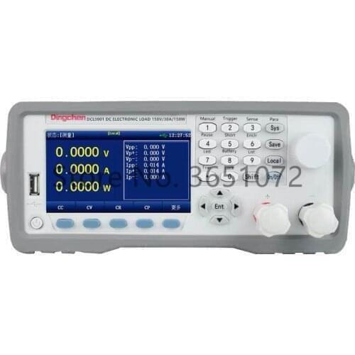 DCL9001 Programmable DC Electronic Load 150W, 150V, 30A with Ripple Sampling