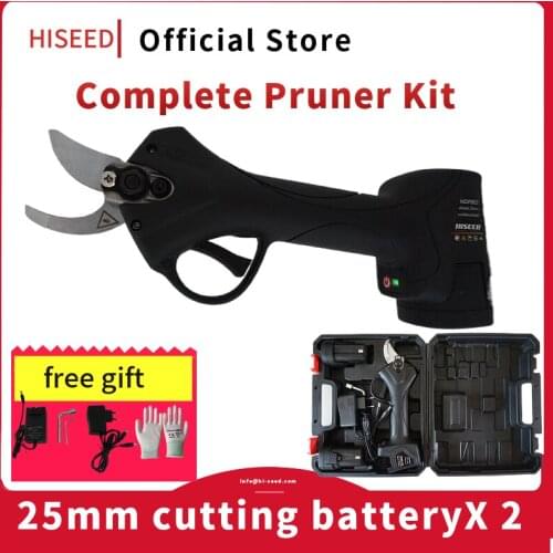 Gardening electric scissors, fruit tree pruning shears, garden lithium battery rechargeable pruning branches, powerful multifunc
