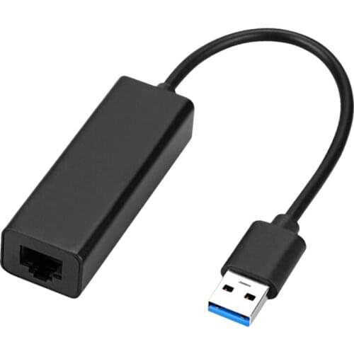 Network Adapter for Nintendo Switch USB3.0 to RJ45 10M/100M/1000M Aluminum Alloy Drive-Free Network Card