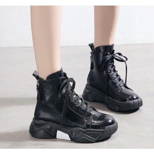 Women Breathable elegant fashion flock warm boots shose cancise pumps winter Soft and comfortable wedges women casual boots