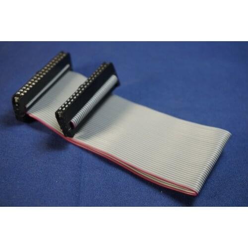 20pcs 2.0 mm IDC Socket Extension Flat Ribbon Cable 40 Pin 80 100 150 200 250 300 400 500 mm Length ISP JTAG DAP AVR Cable