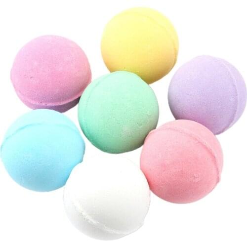 5Pcs/Set 20g Bubble Small Bath Bombs Body Stress Relief Exfoliating Moisturizing Fragrances Aromatherapy SPA Salt Ball Shower C